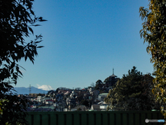 富士と五重塔