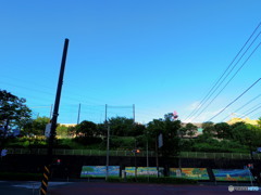 今日も晴れ