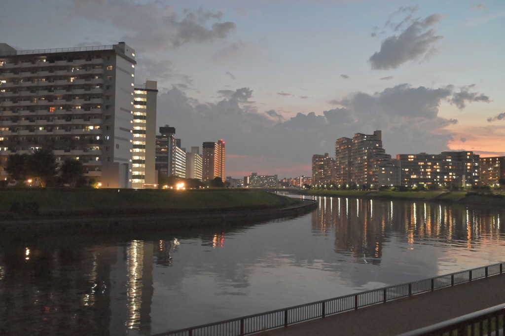 夕方