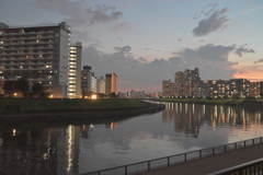 夕方