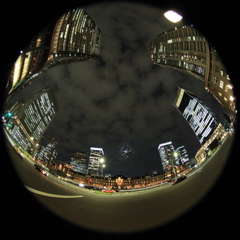 十五夜と東京駅