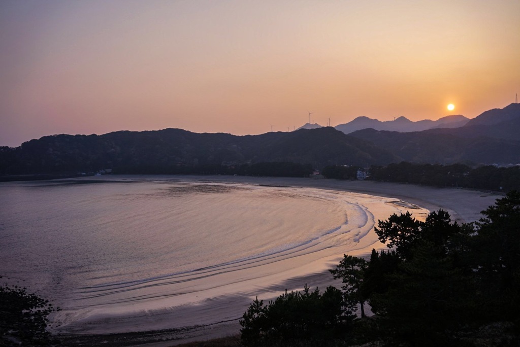 夕暮れ