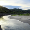 街の夕景　（下田市　大浜）