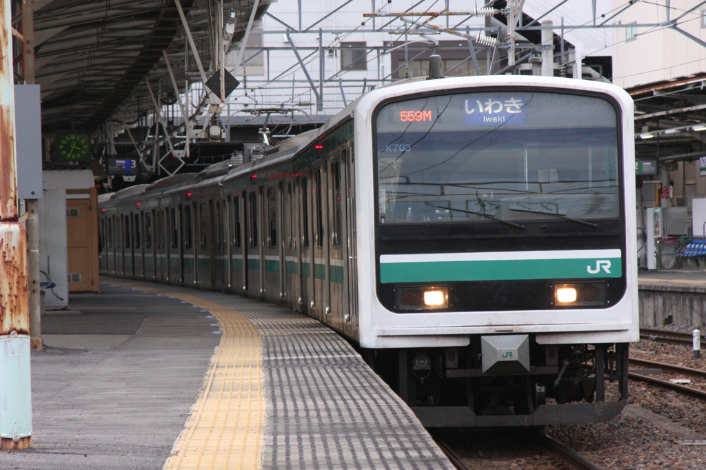 E501系＠水戸