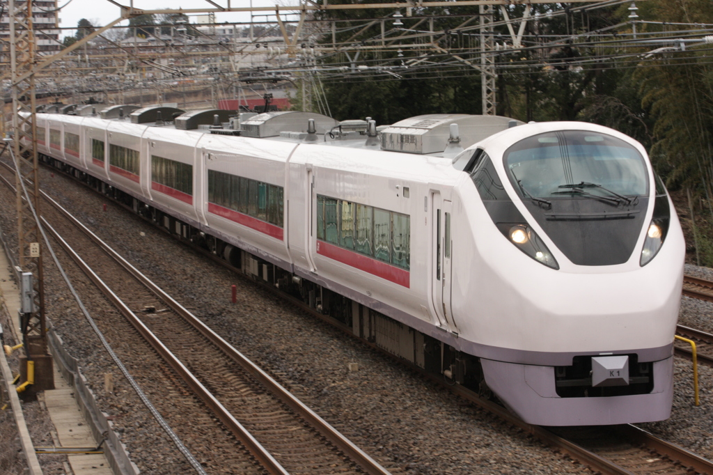E657系@柏