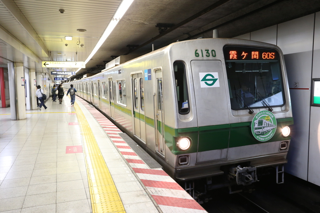 東京メトロ6000系＠根津