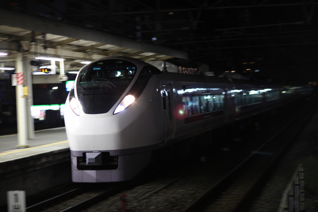E657系＠我孫子駅