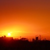 image秋色の夕焼け空