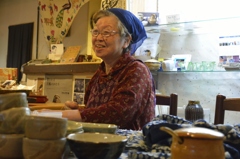師匠の奥さん(;^ω^)