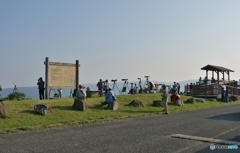 並ぶ大砲の光景