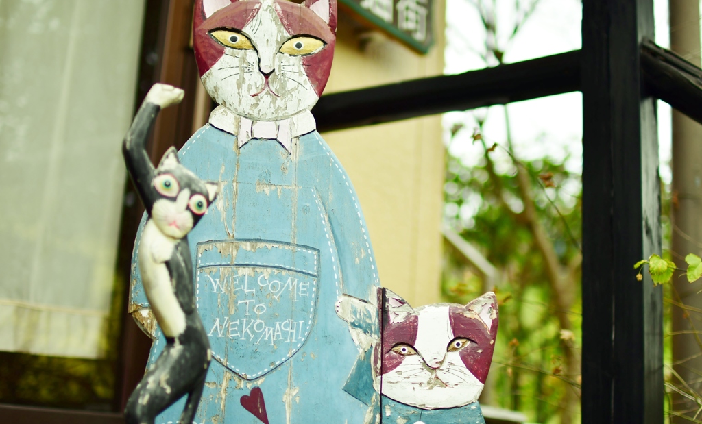 立て看板～猫