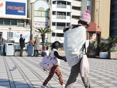 行き交う