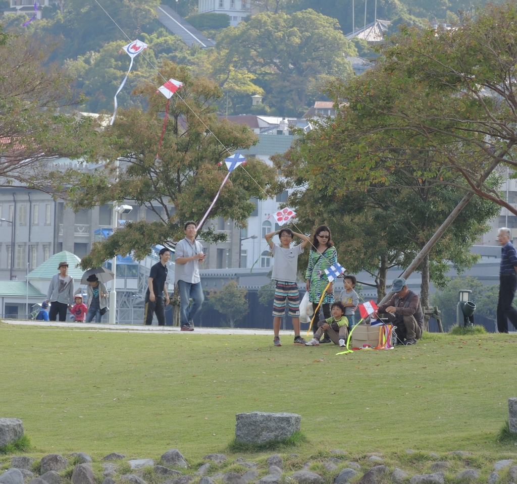 揚げる人