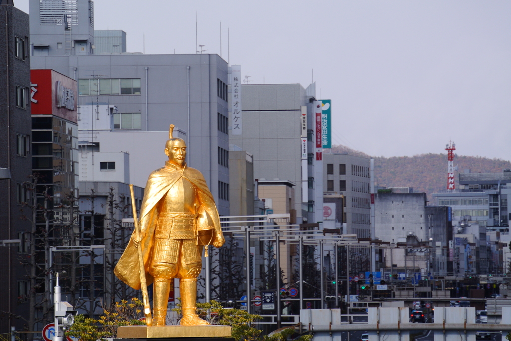 現代にタイムスリップした信長公