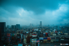 東京、雨模様
