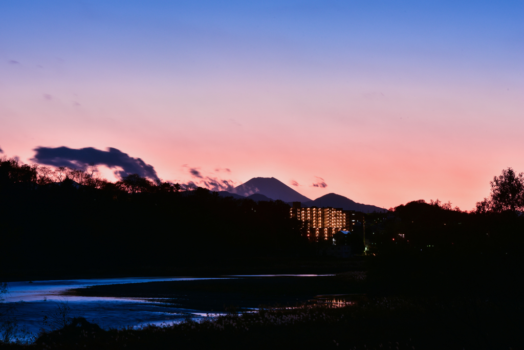 先ほどの富士山