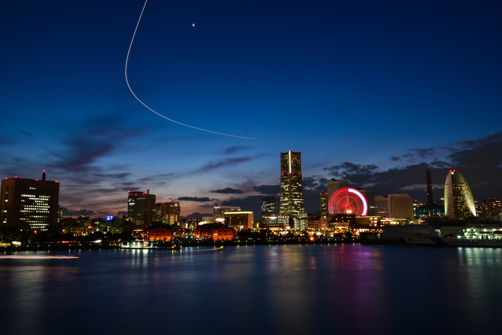 軌跡の夜景