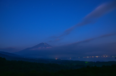 夜明け富士