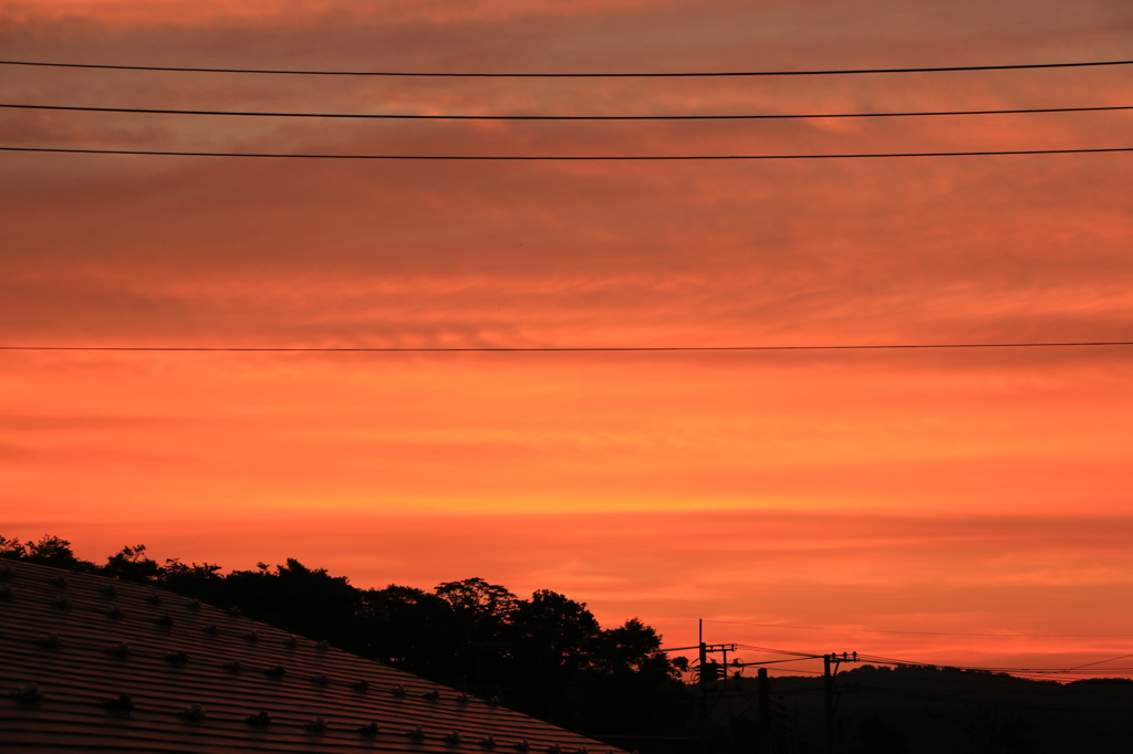 俺の夕焼け20150523 橙