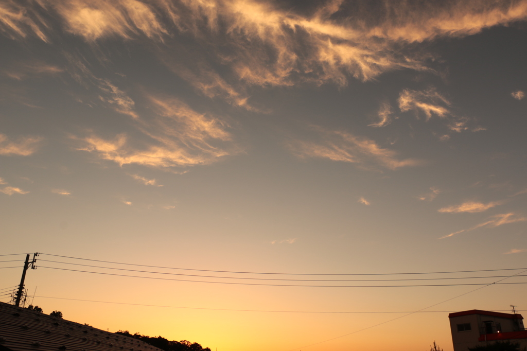 俺の夕焼け20150531