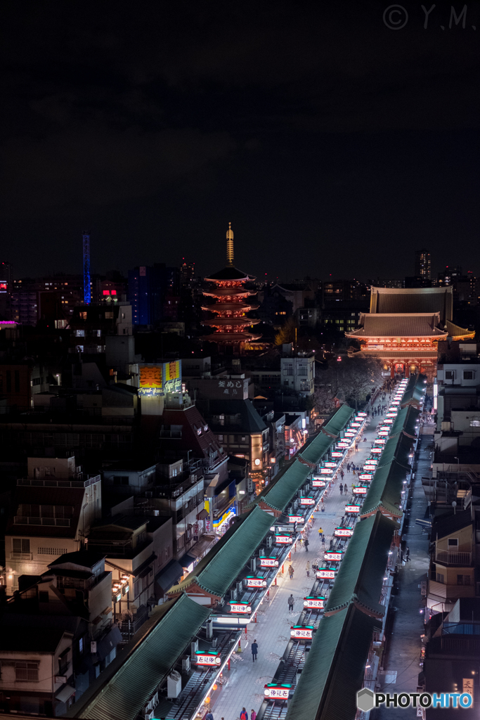 浅草寺と五重塔