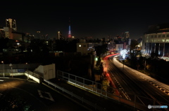 東京タワーのある夜景9 pray for paris