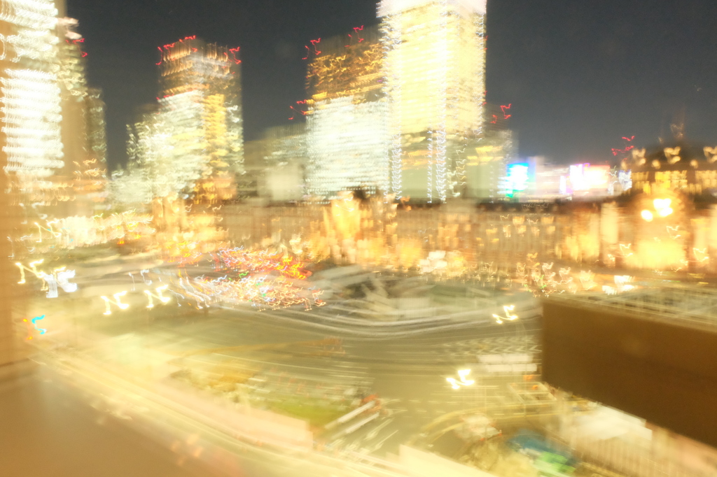 東京駅の夜景4