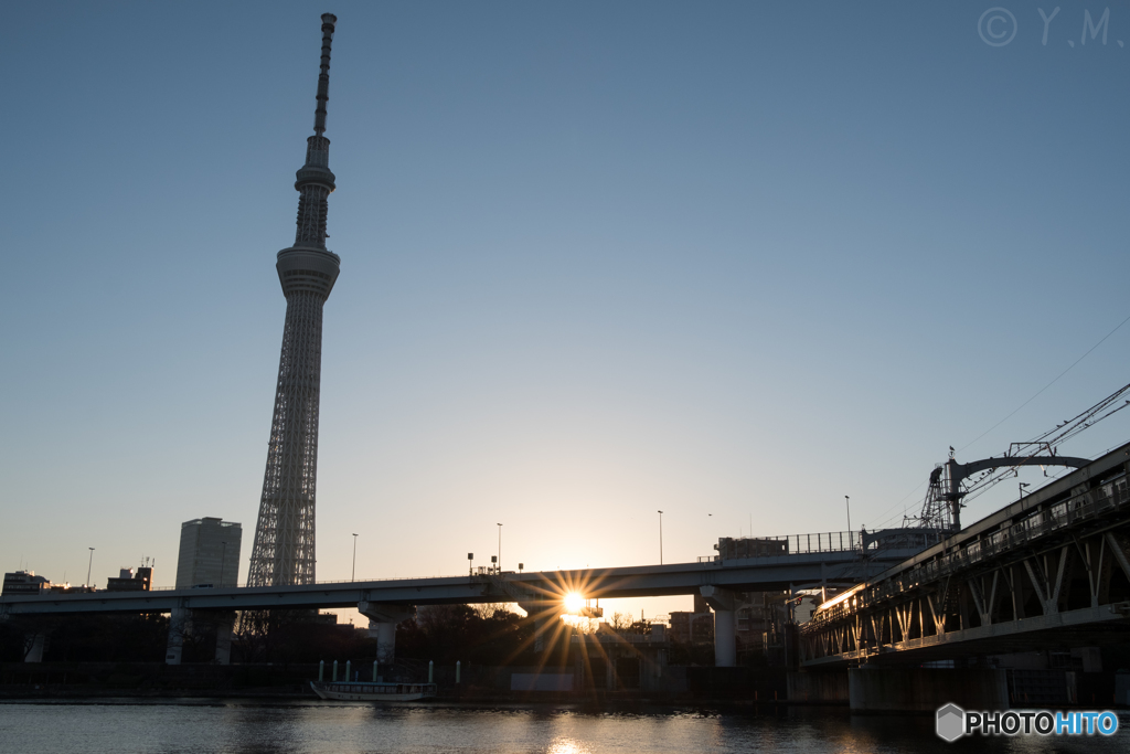 東京スカイツリー109 初日の出