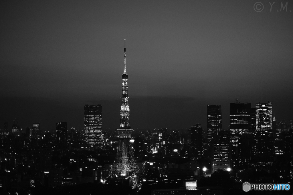 東京タワー夜景