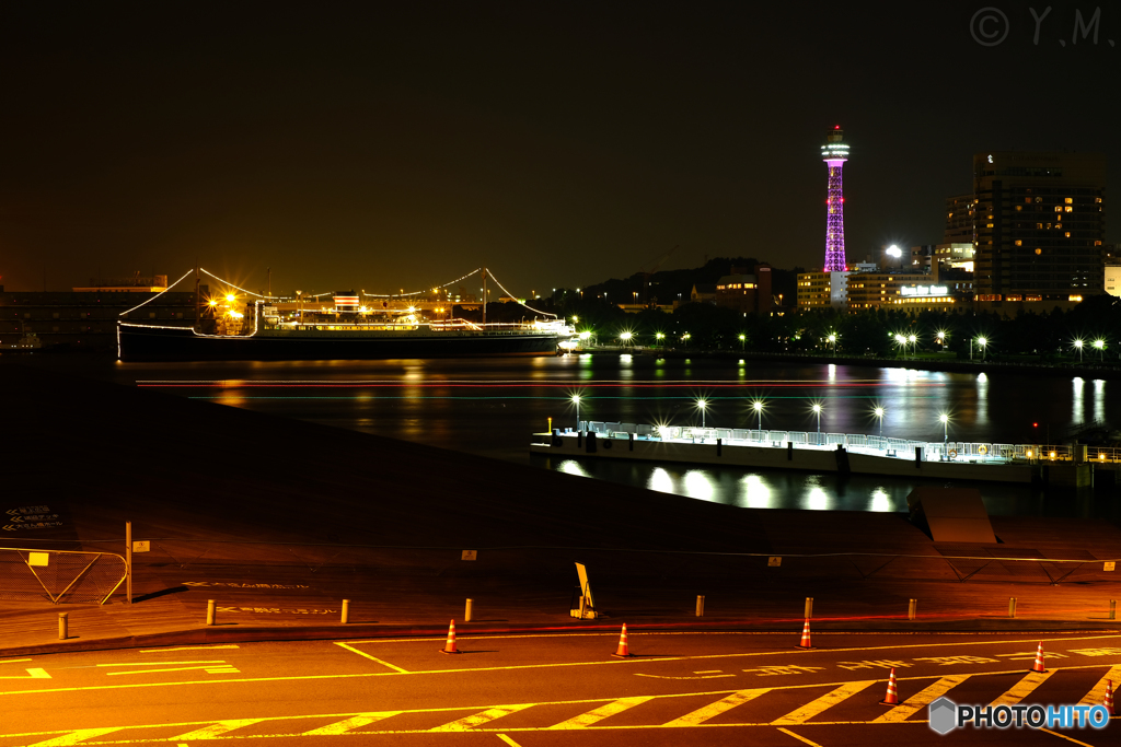 夜の山下公園