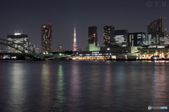 築地と東京タワー