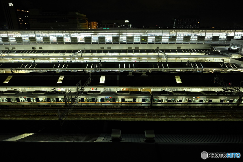 京都駅の夜景2