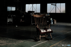 倉庫の椅子