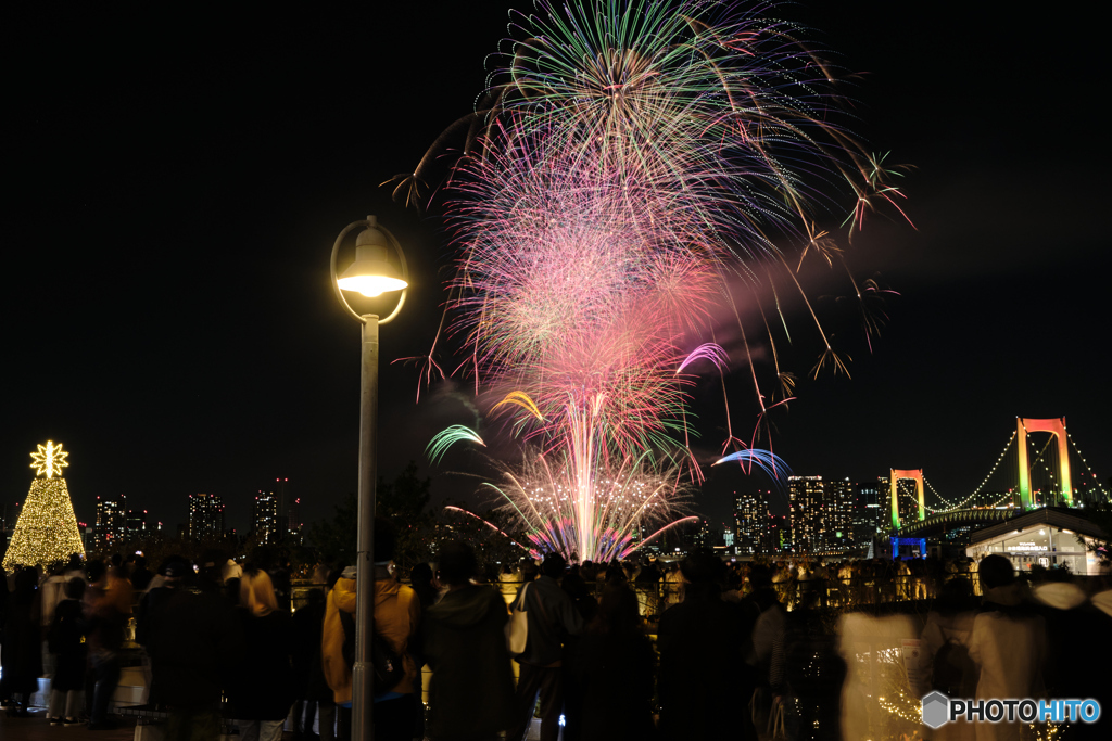 お台場レインボー花火2022②