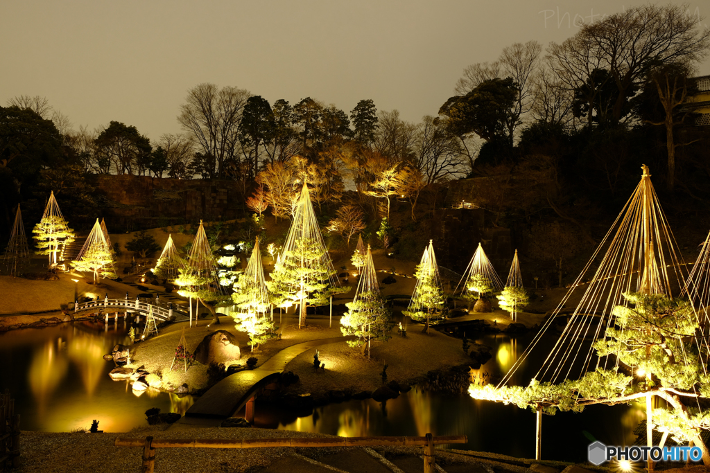 金沢城 玉泉院丸庭園 ライトアップ
