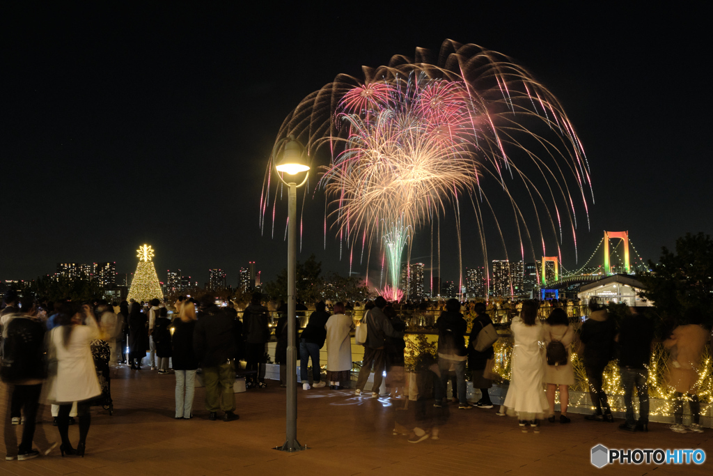 お台場レインボー花火2022①