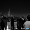 東京タワーのある夜景7 東京を支える