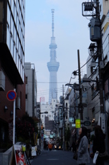 東京スカイツリー17 浅草から