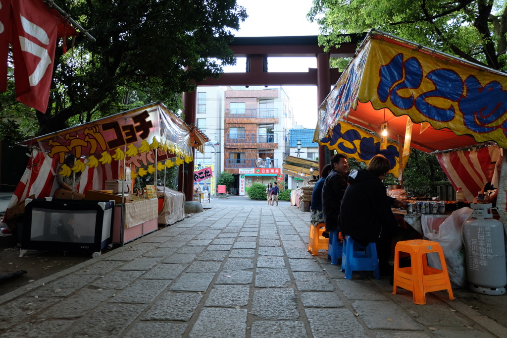 根津神社3 屋台