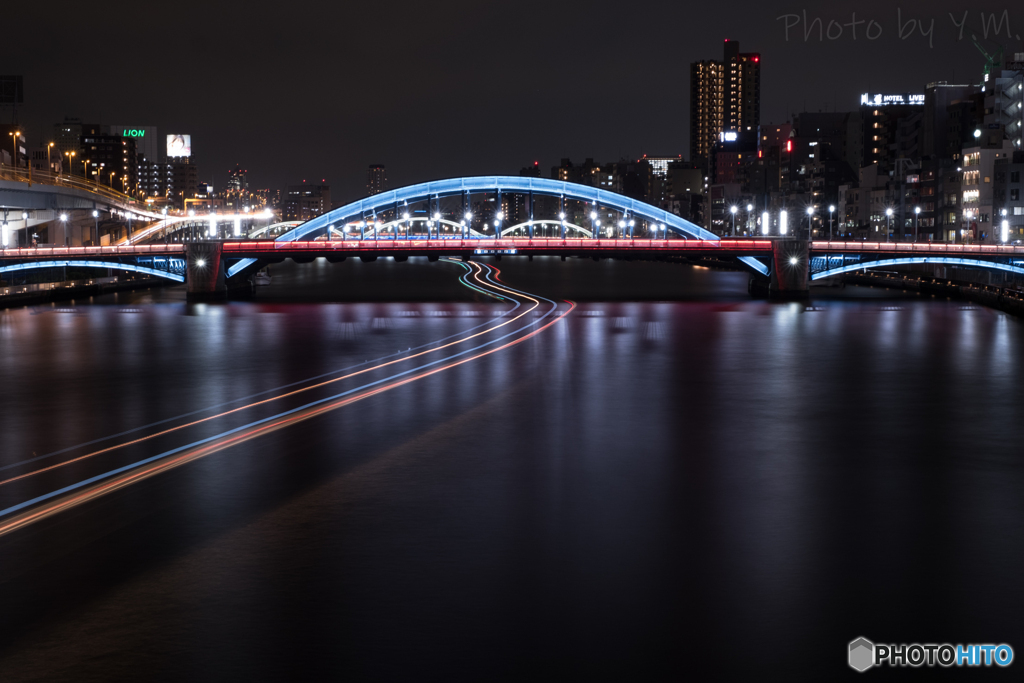 駒形橋の夜景