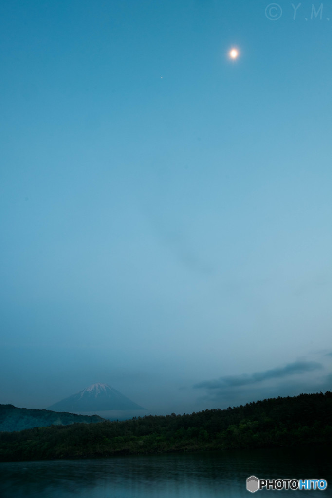 月夜の富士2