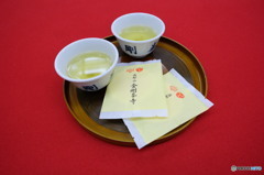高野山 金剛峯寺の茶菓子