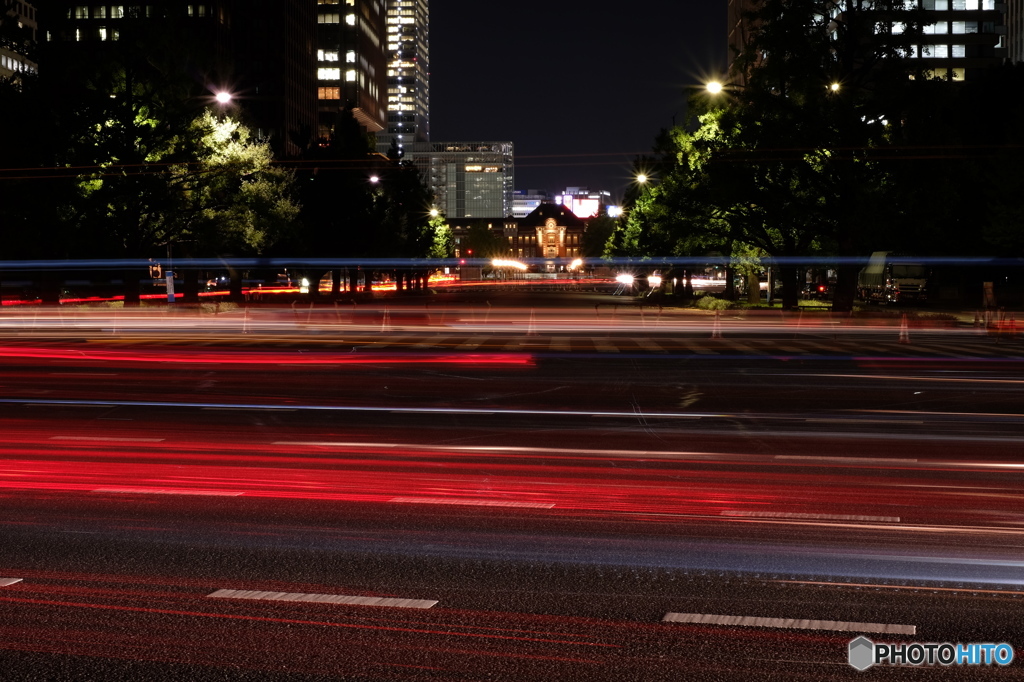 東京駅の夜景12