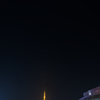 東京タワーとスーパー・ブルー・ブラッドムーン