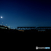 月夜の鉄橋