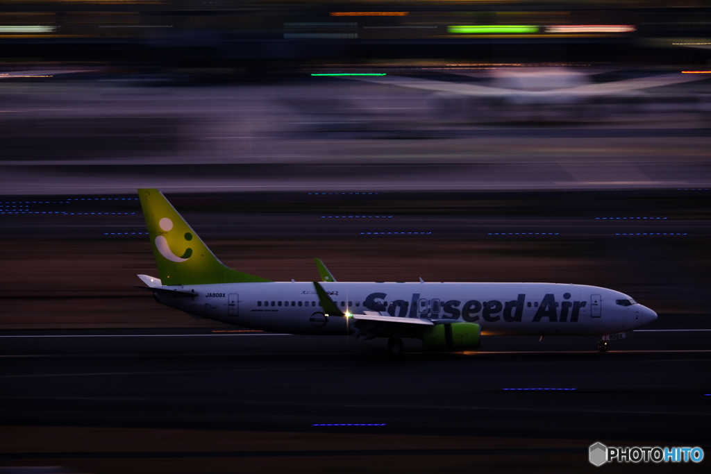 飛行機の流し撮り3