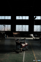 倉庫の椅子