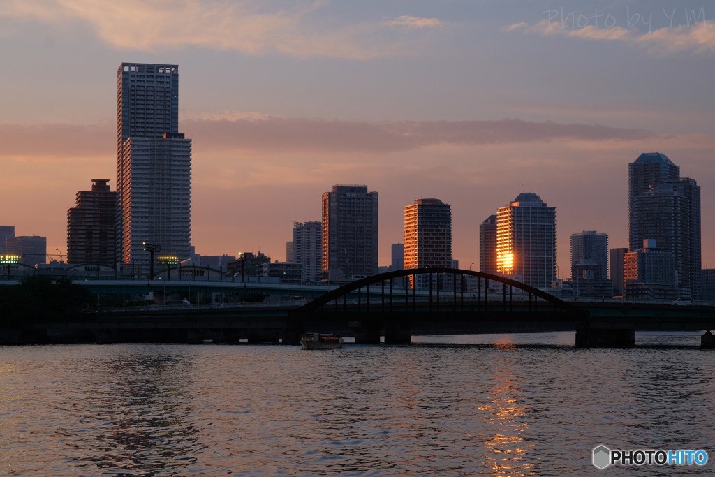 豊洲夕景1