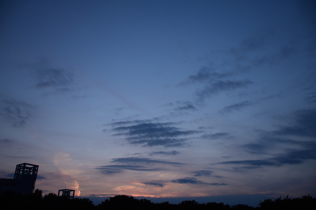 夕方の空