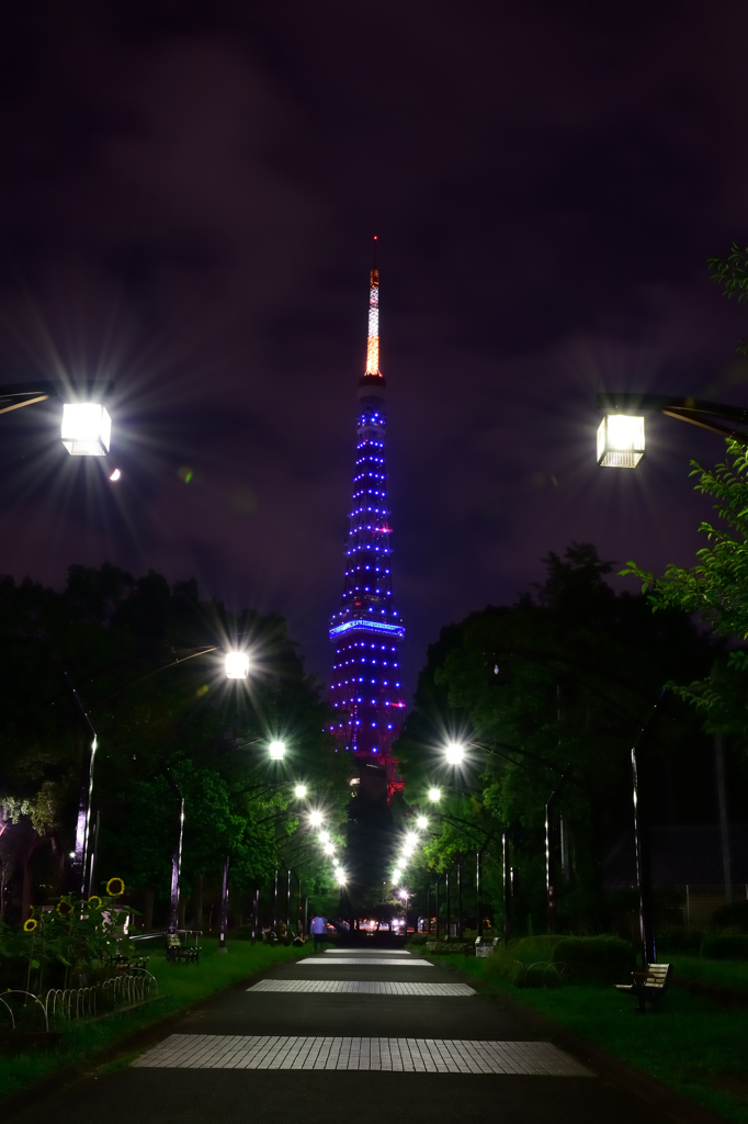 Road to tower of Blue